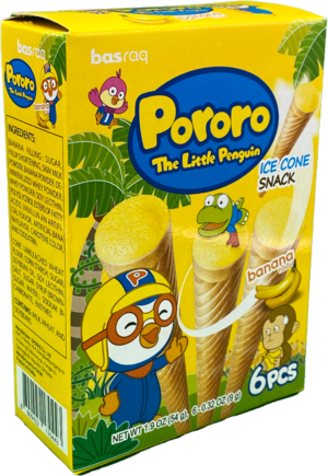 Pororo Ice Cone Snack Banana - J&P Trading - jptradingus.com