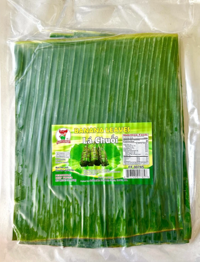 FROZEN BANANA LEAVES