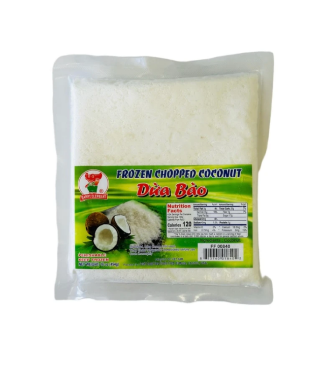 FROZEN CHOPPED COCONUT