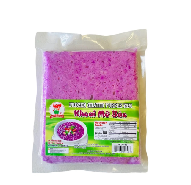 FROZEN GRATED PURPLE YAM