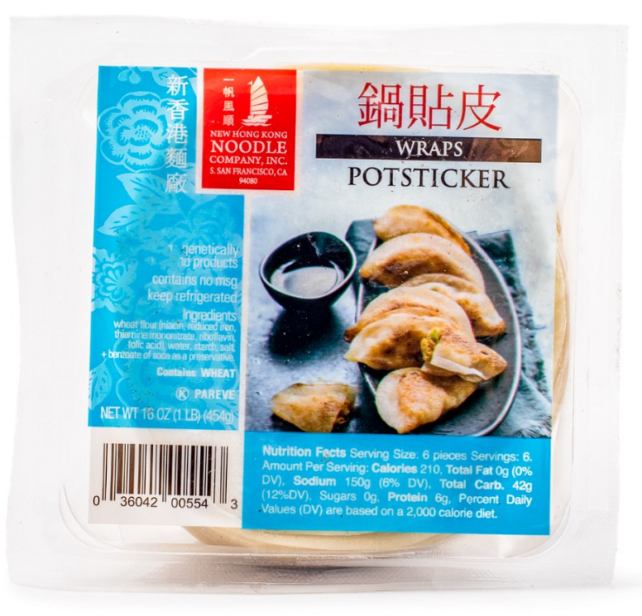 POT STICKER WRAPS