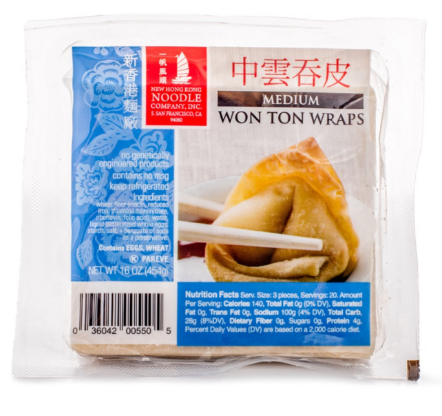 WONTON WRAPS